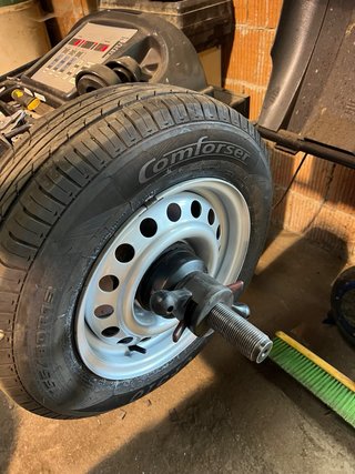 Llanta 155/80R13 4x100 para remolque