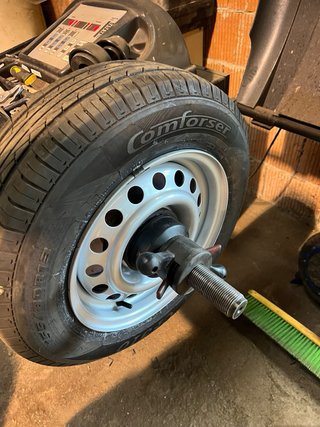 Llanta 155/80R13 4x100 para remolque