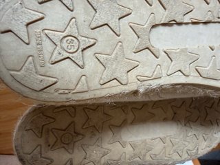 Zapatos niño color beige talla 35, de tela