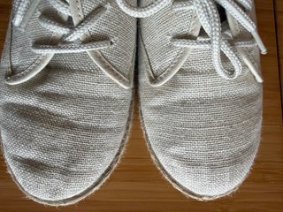 Zapatos niño color beige talla 35, de tela