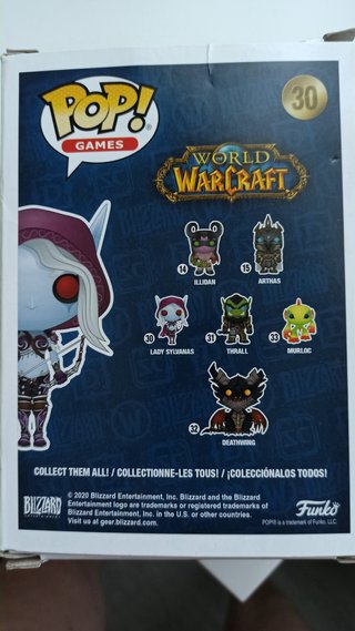 Funko Pop Lady Sylvanas World of Warcraft 30