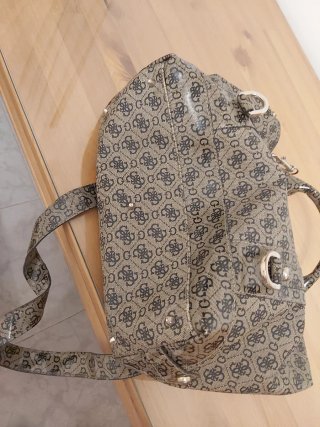 Bolso Guess Beige y Marrón