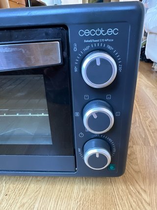 Horno Grill Cecotec 570 Bake & Toast Negro
