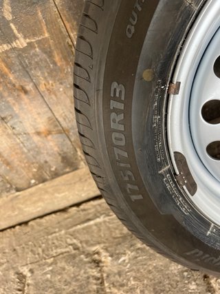 Llanta 13” 4x100 175/70R13 para remolque