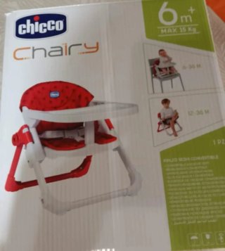 Asiento elevador Chicco rojo