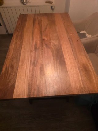 Mesa Nórdica Mango Madera y Metal