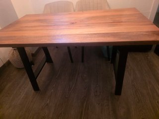 Mesa Nórdica Mango Madera y Metal