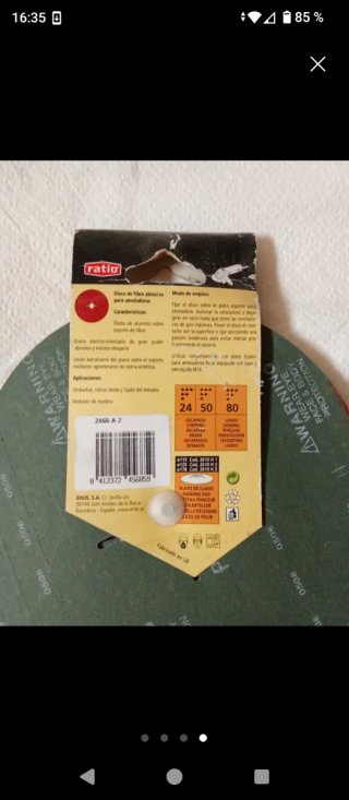 Lijas circulares Ratio