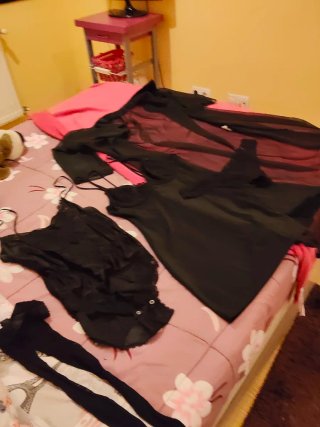 Lote Camisón Talla L Negro