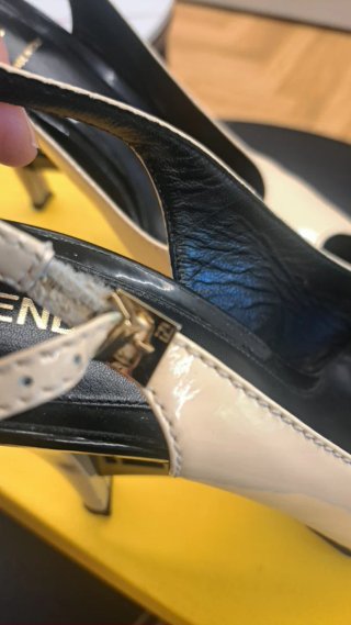 Décolleté mule Fendi originali