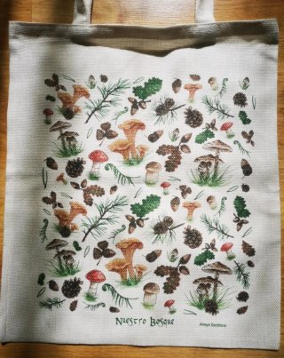Bolso Tote Bosque Setas