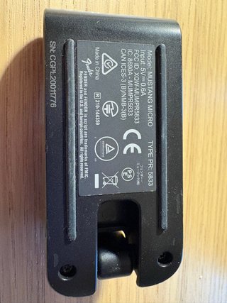 Fender Mustang Micro Amplificador Guitarra
