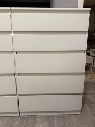 Cómoda blanca Ikea