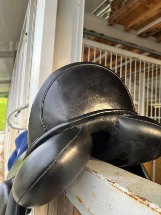 Silla de doma ZALDI negra