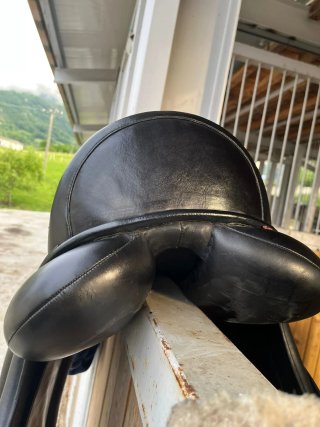 Silla de doma ZALDI negra