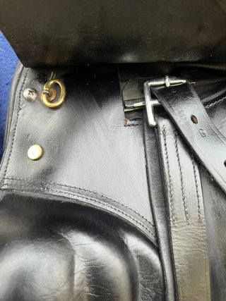 Silla de doma ZALDI negra