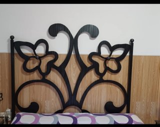 Dormitorio de forja, poco uso