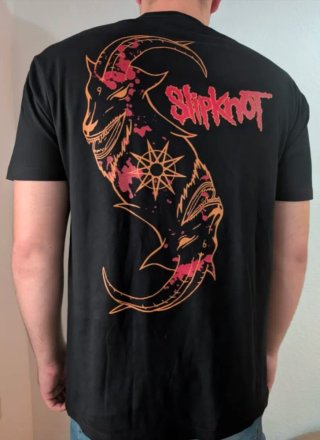 CAMISETA NEGRA - SLIPKNOT - TALLA XL y más...