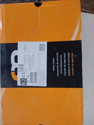 Zapatos de seguridad Mendi talla 45
