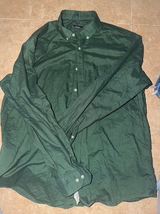 Camisa Dustin Talla 9 (L) Verde Caballero