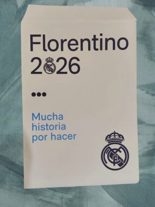 Álbum Florentino 2026 - Mucha historia por hacer