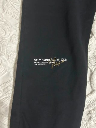 Pantalón Largo Negro Supply