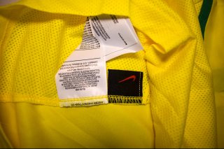 Camisola Brasil Nike Amarela e Verde