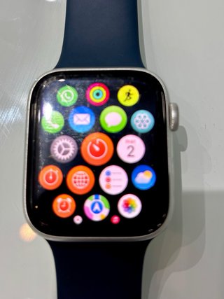 Apple Watch SE plateado GPS 45mm