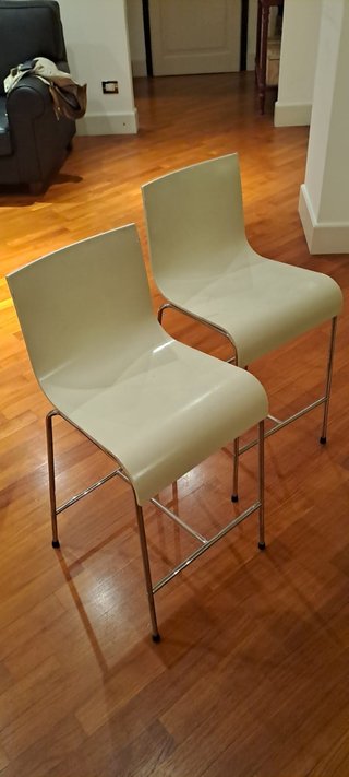 Coppia sgabelli design moderno