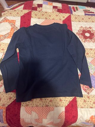Camiseta niño manga larga talla 10