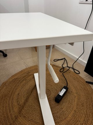 Escritorio IKEA Ajustable Blanco