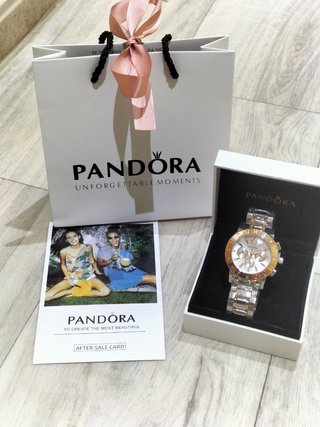 Reloj Pandora Oro y Plata
