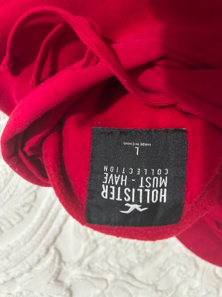 Sudadera Hollister Roja