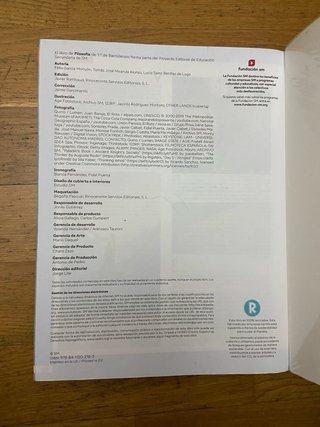 Filosofía 1 bachillerato