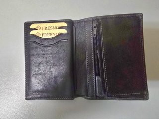 Cartera Billetero Caballero FRESNO Piel Negra