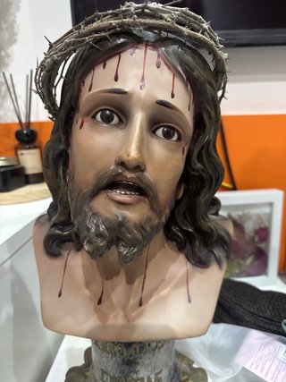 Busto Cristo de Limpias