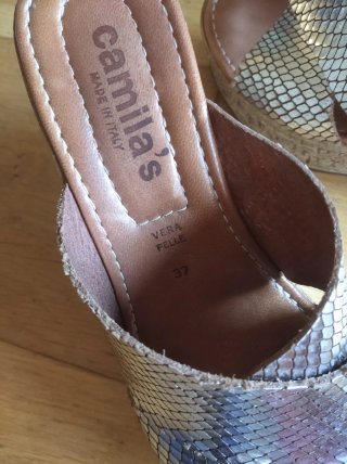 Sandalias cuña Camila's Talla 37