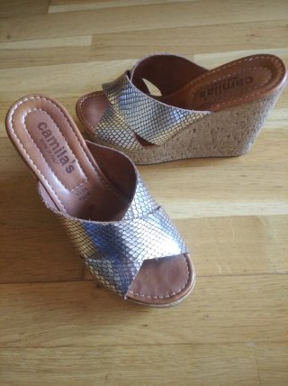 Sandalias cuña Camila's Talla 37