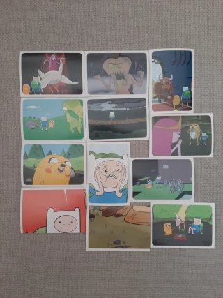 Hora de Aventuras Lote 31 Cromos Panini