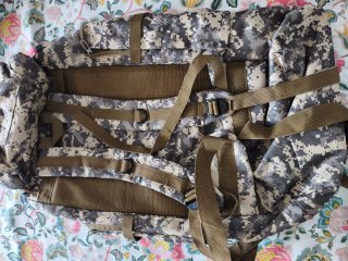 Mochila de viaje camuflaje