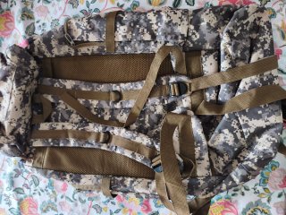 Mochila de viaje camuflaje