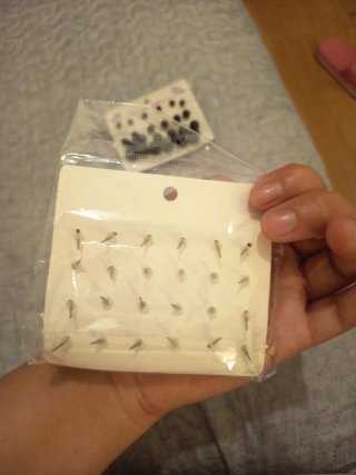 24 pares pendientes perlas varios tamaños