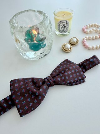 Pajarita Seda Gucci Vintage Made in Italy