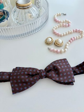 Pajarita Seda Gucci Vintage Made in Italy