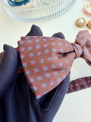 Pajarita Seda Gucci Vintage Made in Italy