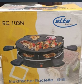 Elta Raclette Grill con 4 espátulas