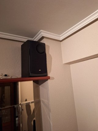 Mini cadena JVC con CD, Cassette y Radio