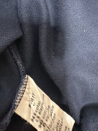 Polo Lacoste Uomo Blu Navy Vintage Taglia S