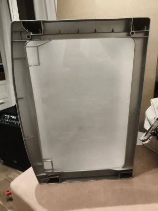 Cajón de almacenamiento gris