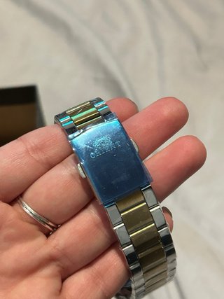 Reloj Hombre Oro y Plata